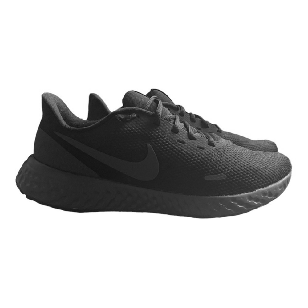 NIKE REVOLUTION 6 RUNNING SNEAKER IN BLACK/ ANTHRACITE - Picture 11 of 13